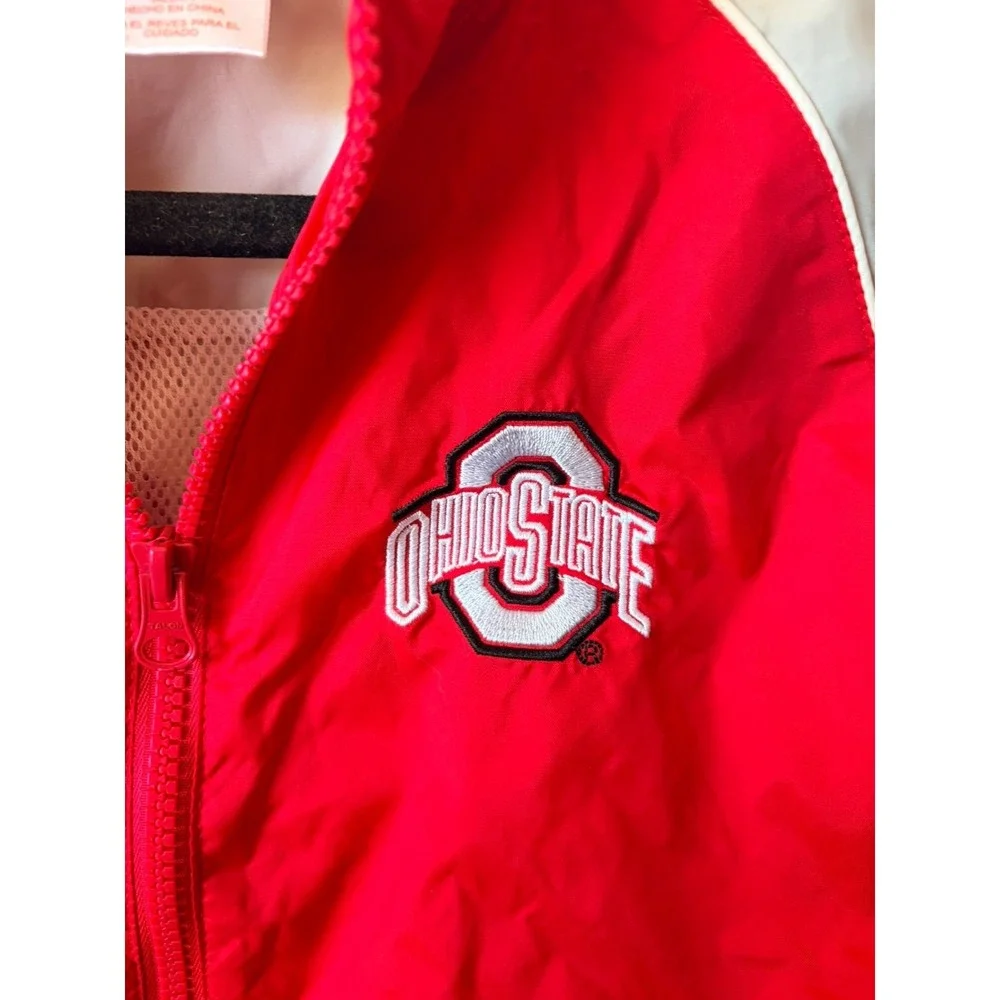 Kid Athletic Ohio State Buckeyes Boys Winter Jacket 7 Gray &‎ Red